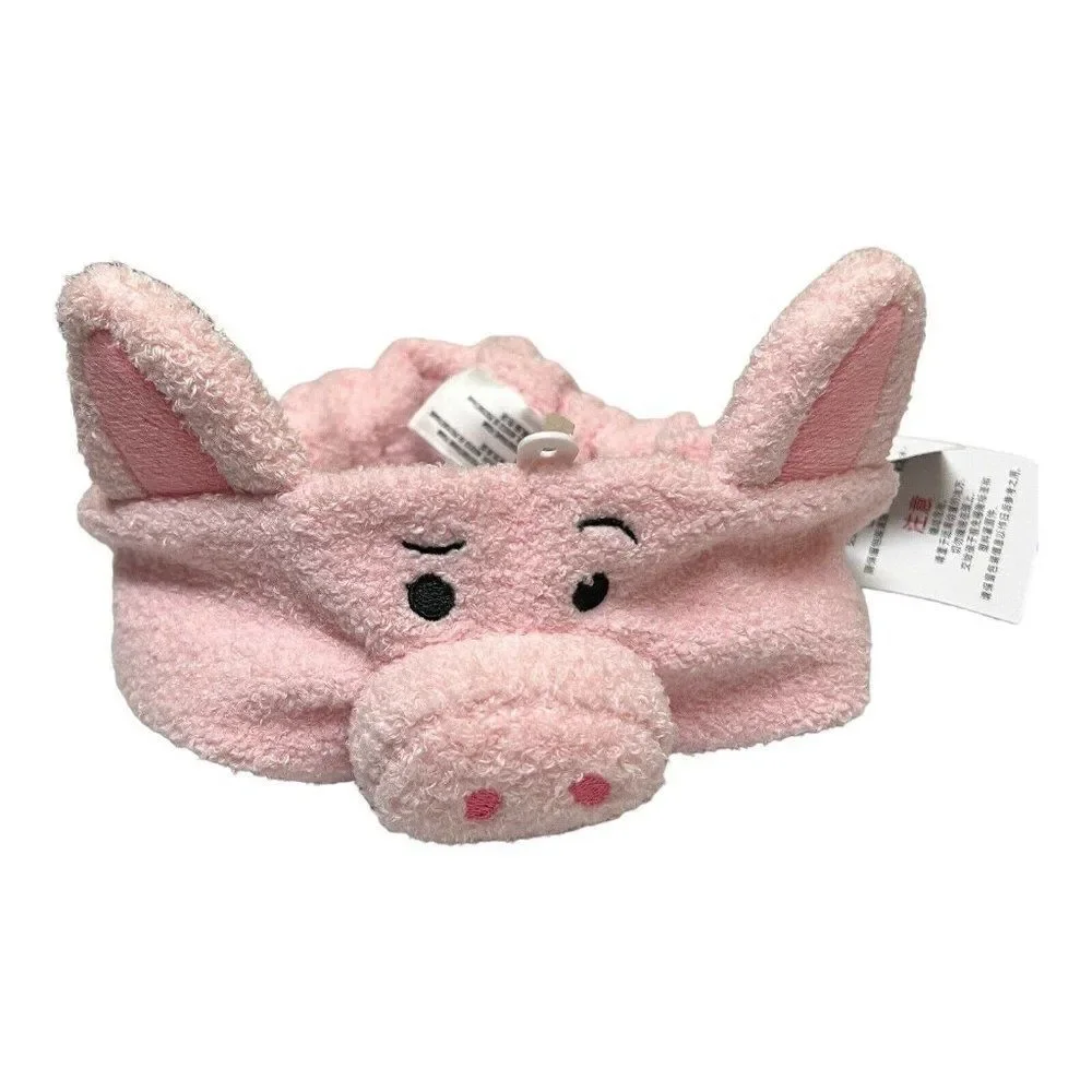 Disney Parks - HAMM the Pig from Toy Story - Plush Stretch Headband Hair‎ Pink